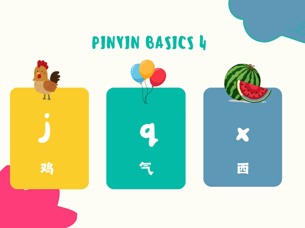 Luyện gõ chữ Hán - nhóm âm j q x