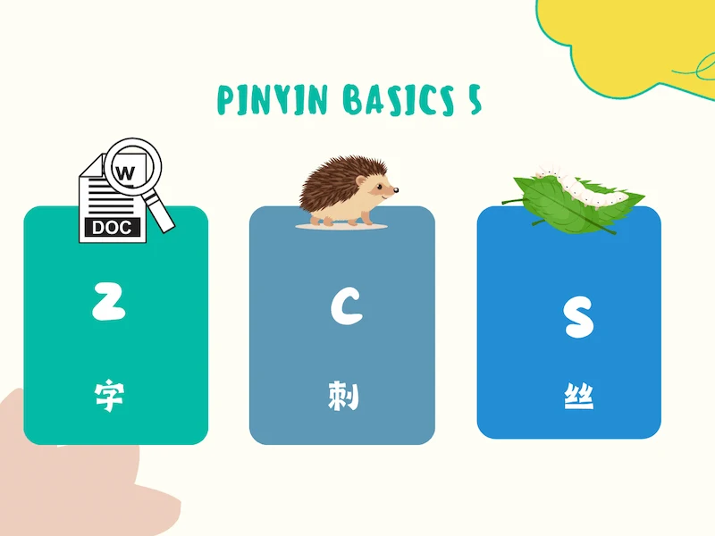 Luyện gõ chữ Hán - nhóm âm z c s